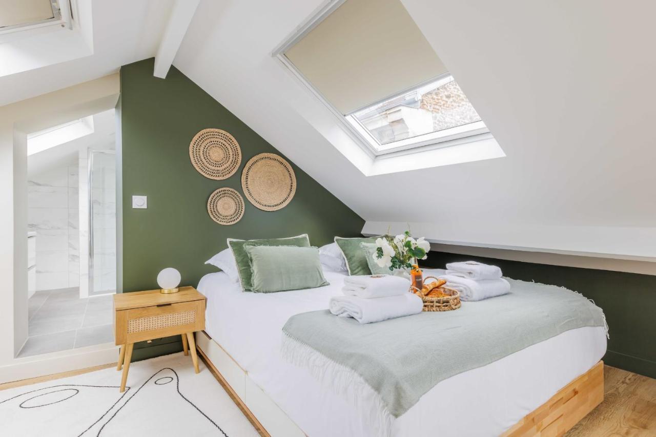 Charming Appart Duplex 7P2Br Le Marais Lägenhet Paris Exteriör bild