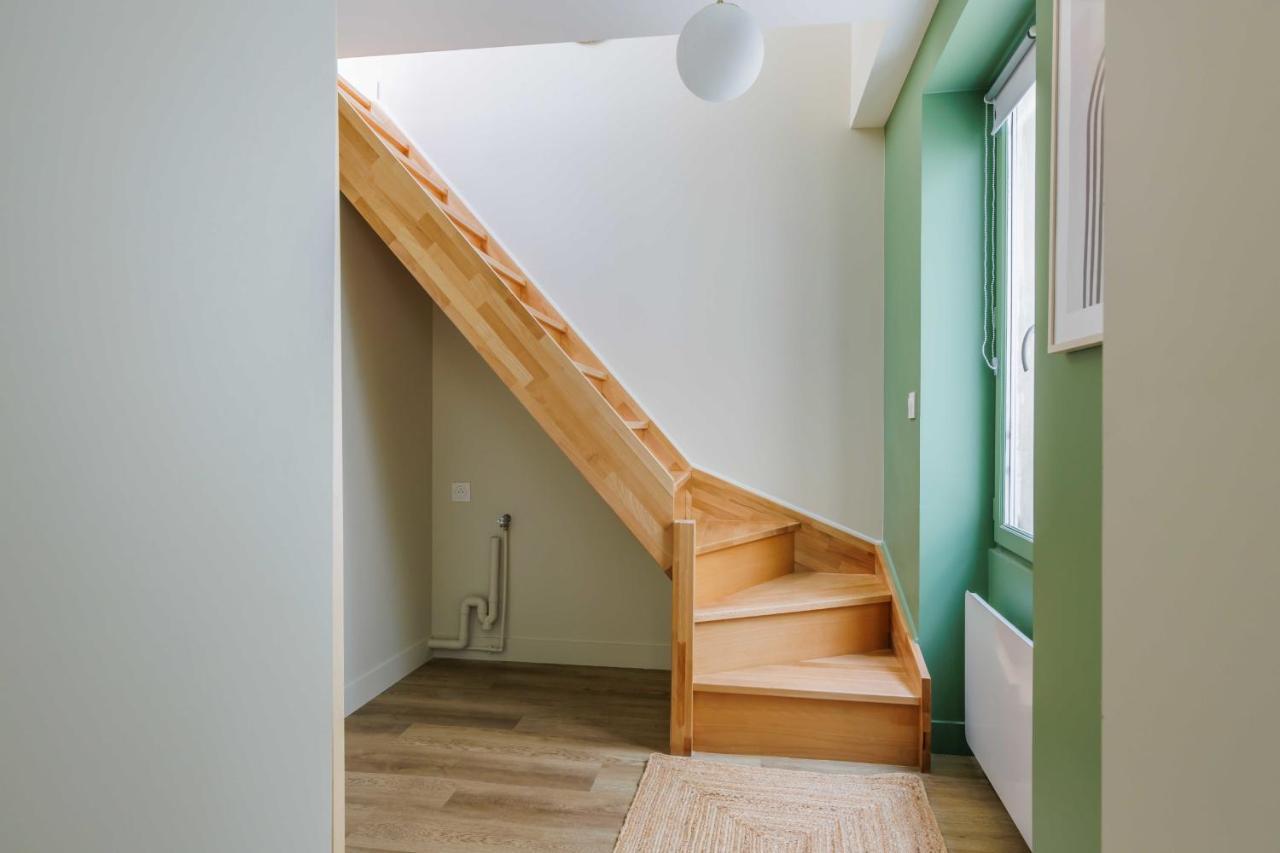 Charming Appart Duplex 7P2Br Le Marais Lägenhet Paris Exteriör bild