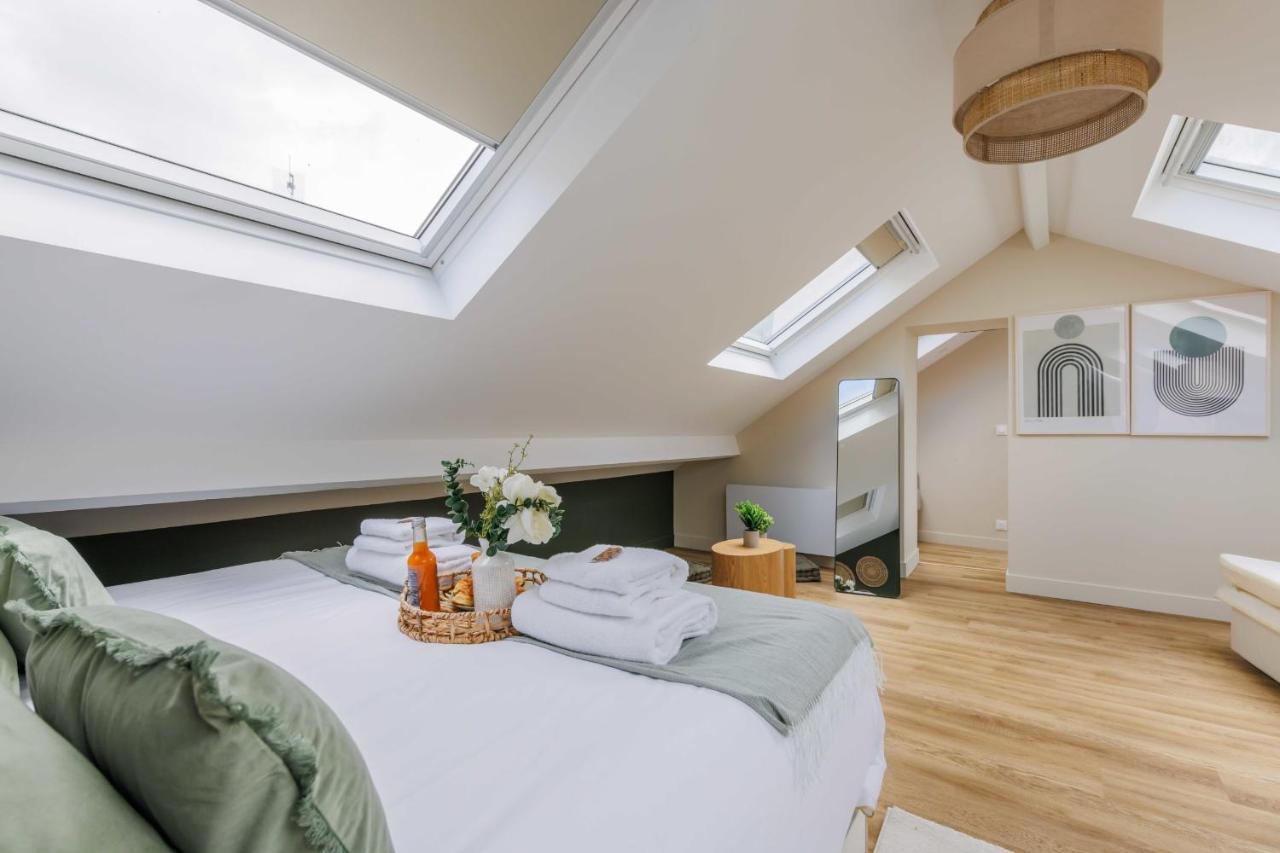 Charming Appart Duplex 7P2Br Le Marais Lägenhet Paris Exteriör bild
