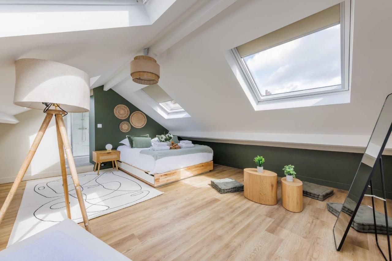Charming Appart Duplex 7P2Br Le Marais Lägenhet Paris Exteriör bild